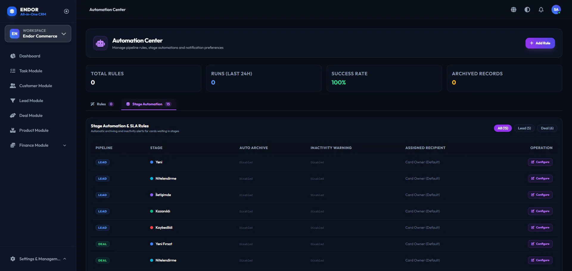 Endor All-in-One CRM gallery image