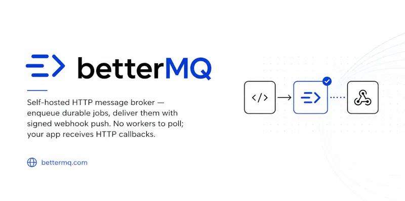 betterMQ — Http Messaging & Scheduling screenshot 1