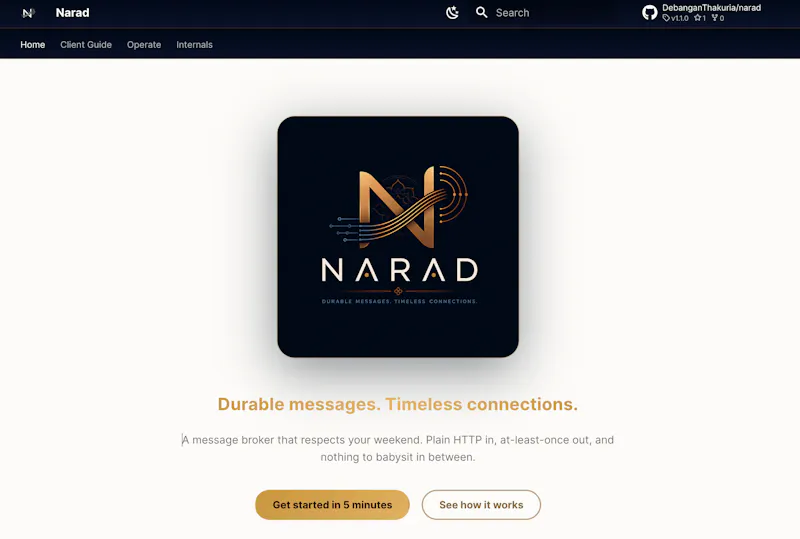 Narad screenshot 1