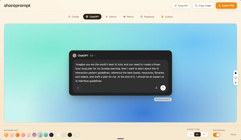 SharePrompt screenshot 3
