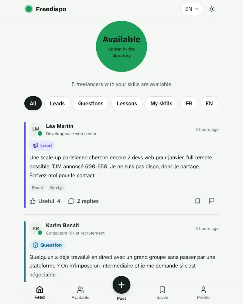 Freedispo screenshot 2
