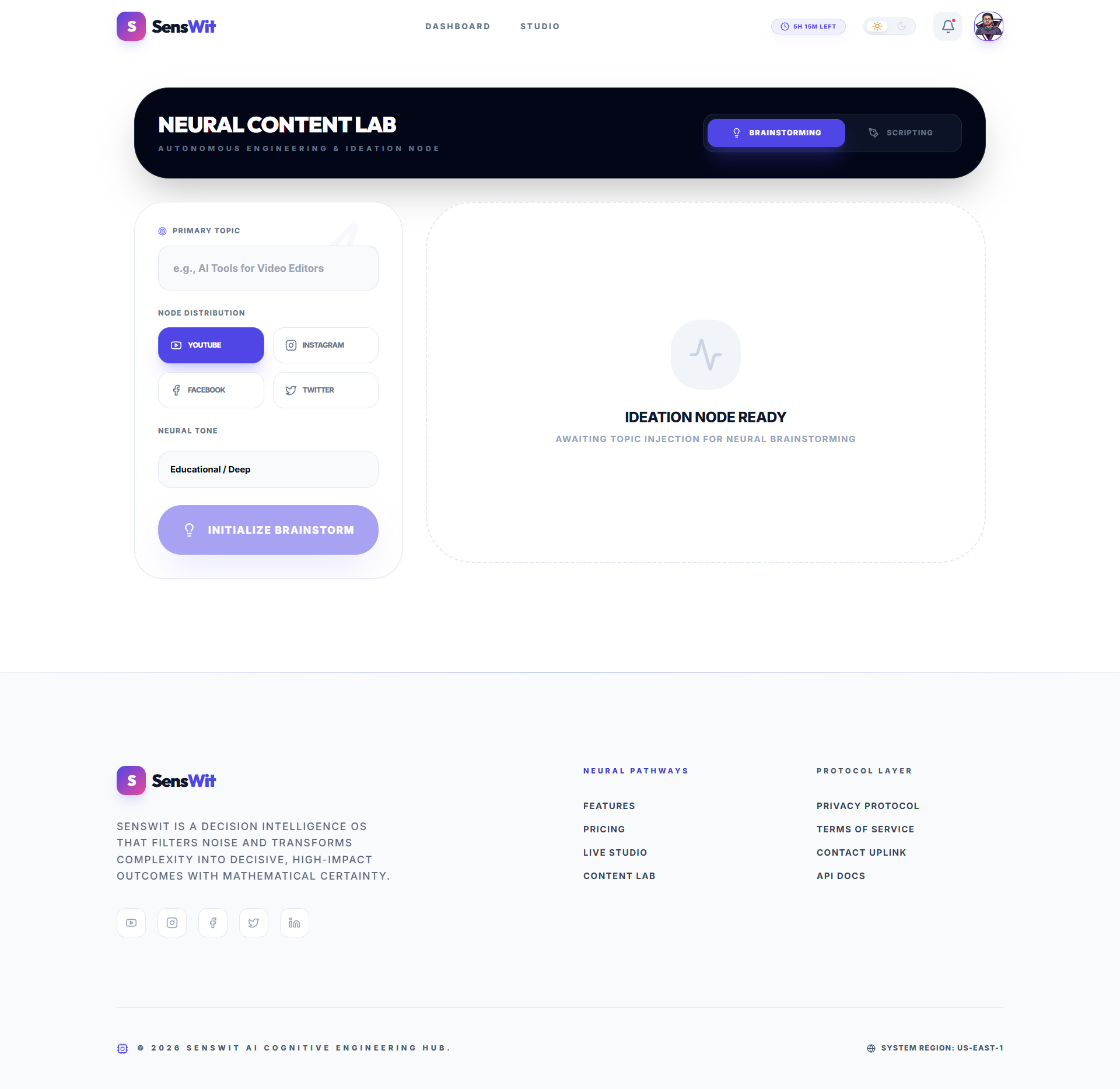SensWit AI - Screenshot 4 showing product features and functionality