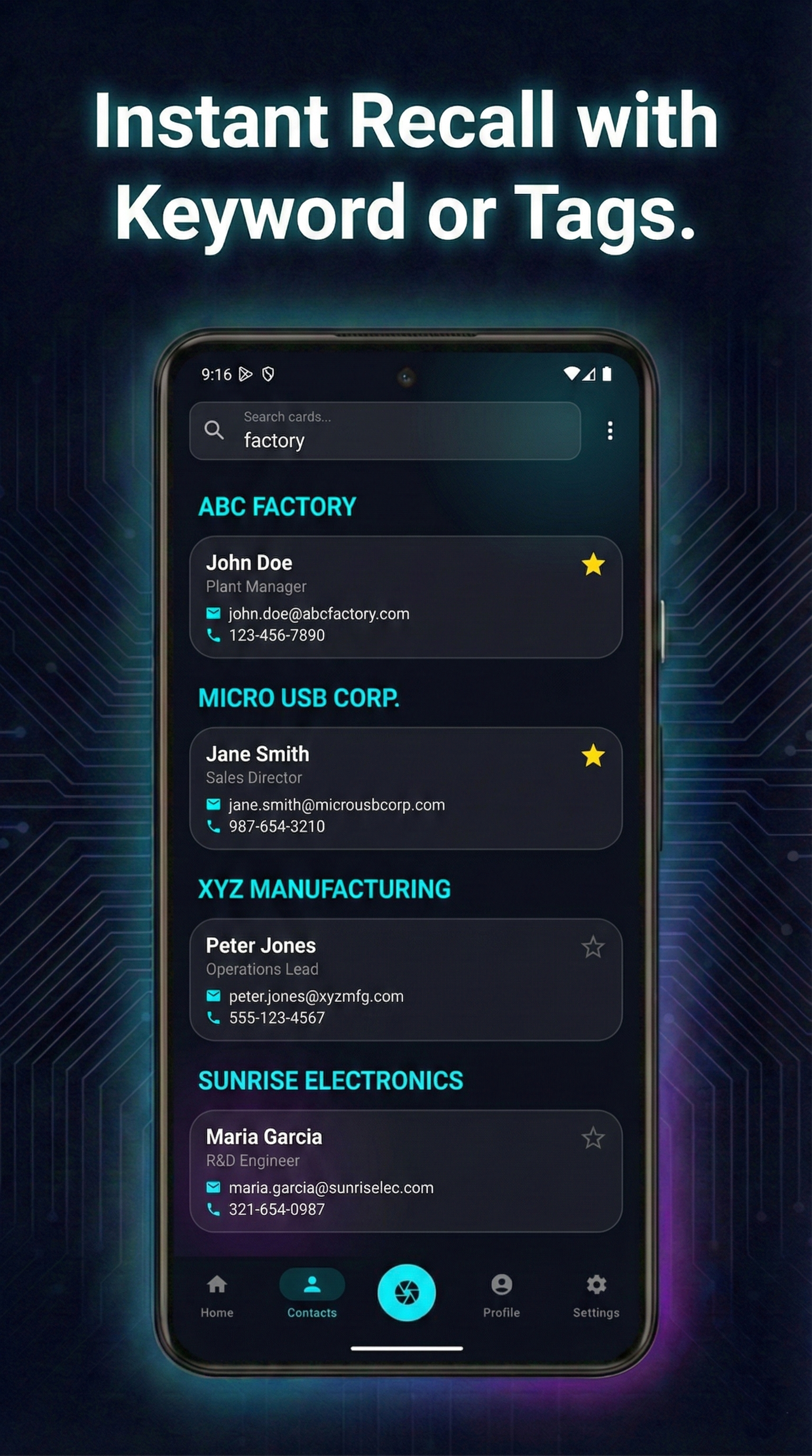 AI Business Card Scan - ABC Scan gallery image