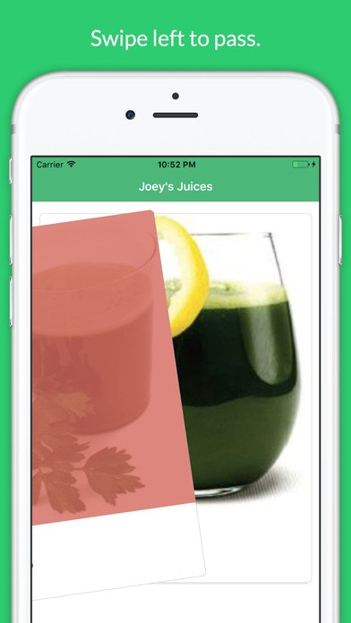 Joey's Juices - iOS App gallery image