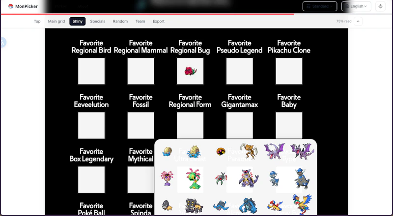MonPicker screenshot 3