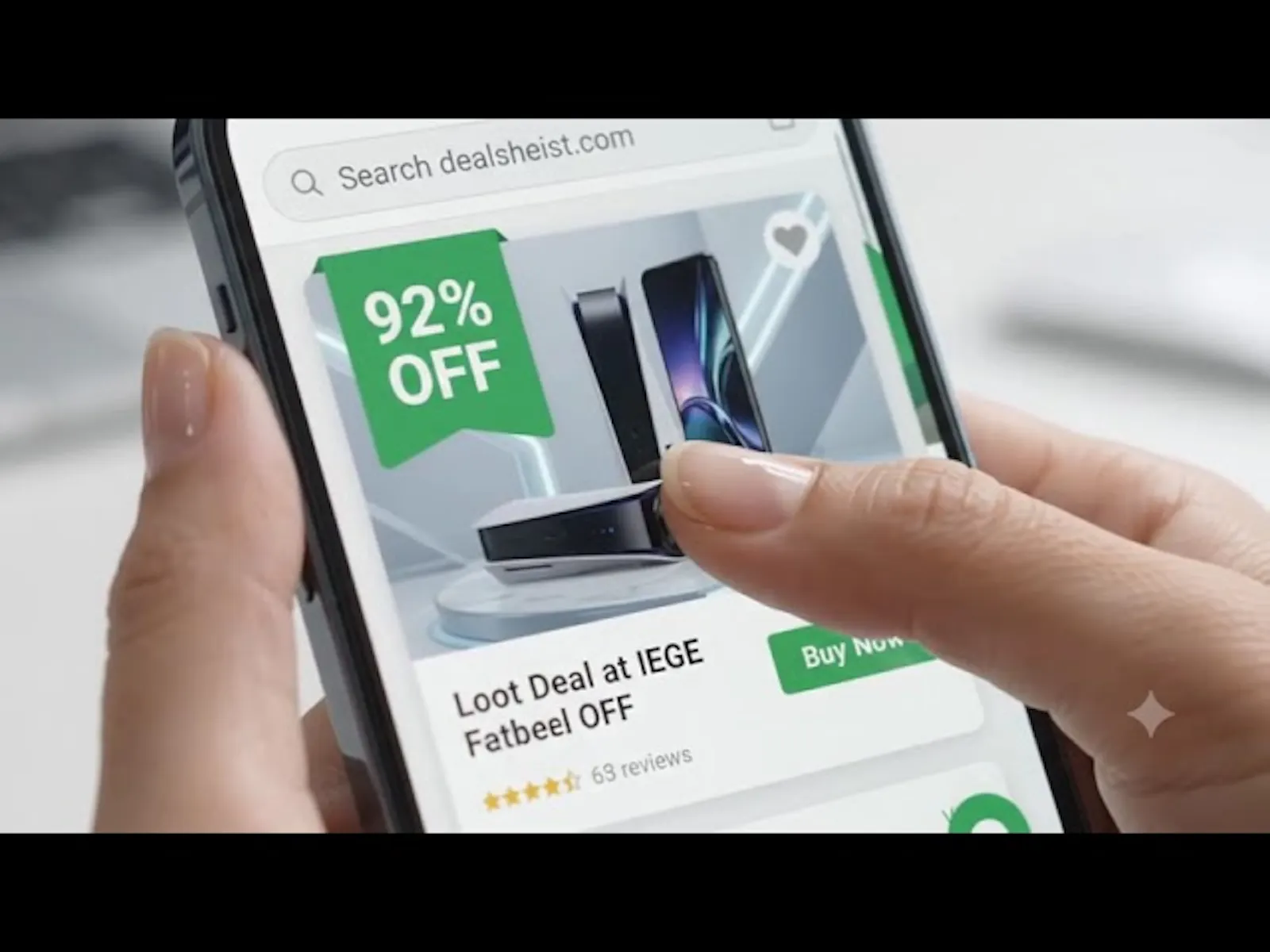 Deals Heist — Hot deals, voucher codes screenshot 1 (video preview)