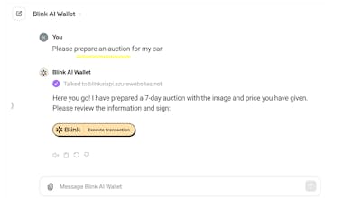 Blink - Blockchain Link for AI gallery image
