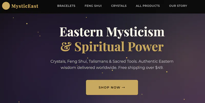 MysticEast screenshot 1