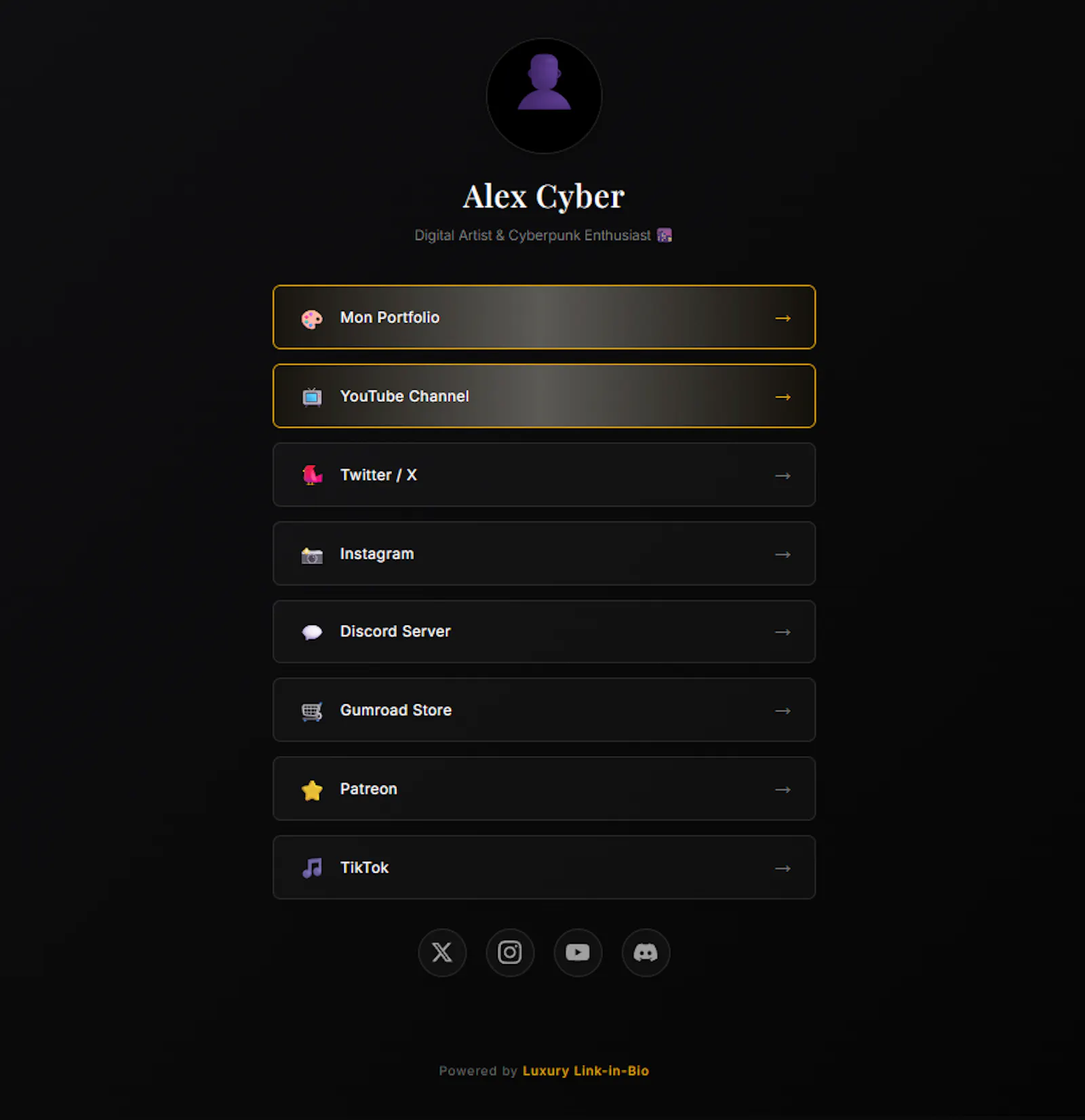 Self-hosted Linktree alternative. screenshot 4