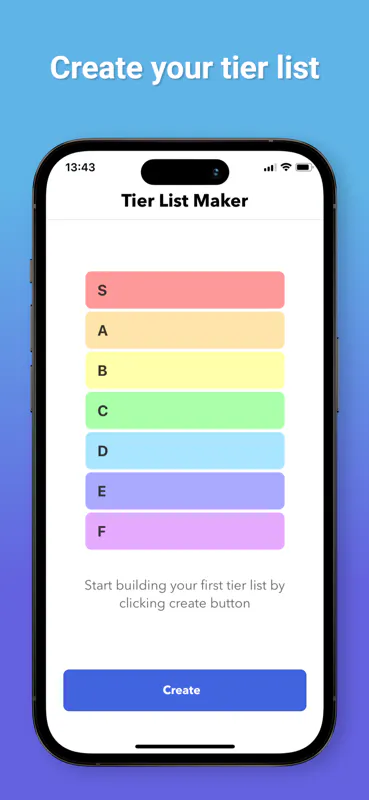Tier List Ranking: Rank It All gallery image