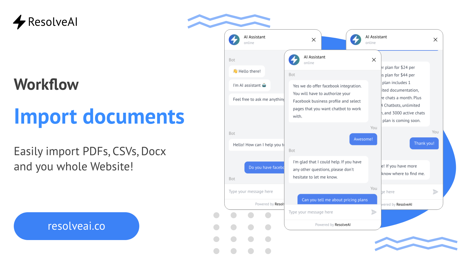 Media Resolveai - Chatbots dịch vụ khách hàng được hỗ trợ 10