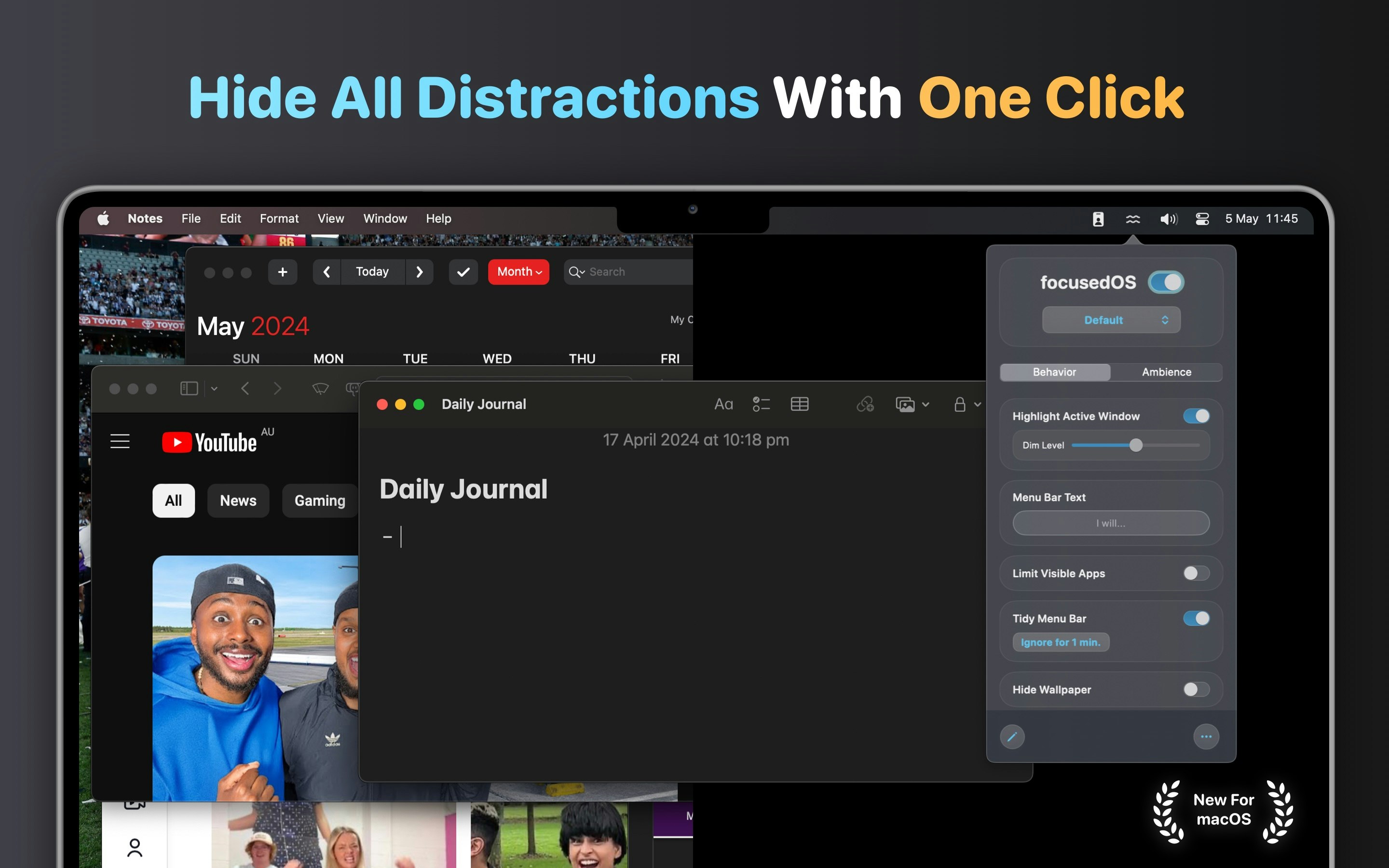 focusedOS gallery image