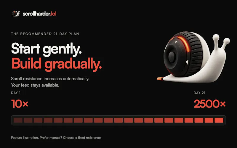 scrollharder.lol - stop doomscrolling screenshot 3