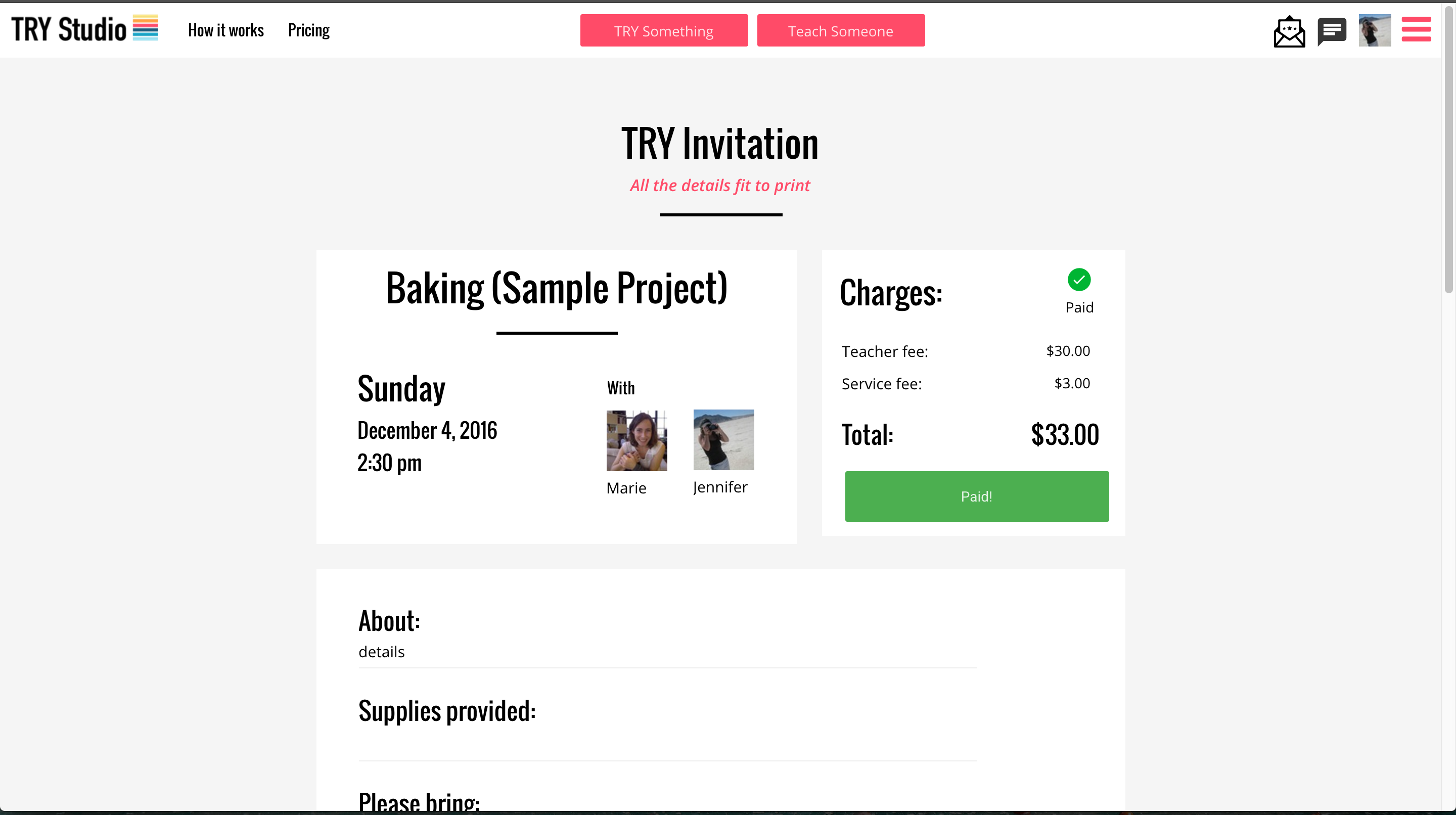 TRY Studio gallery image