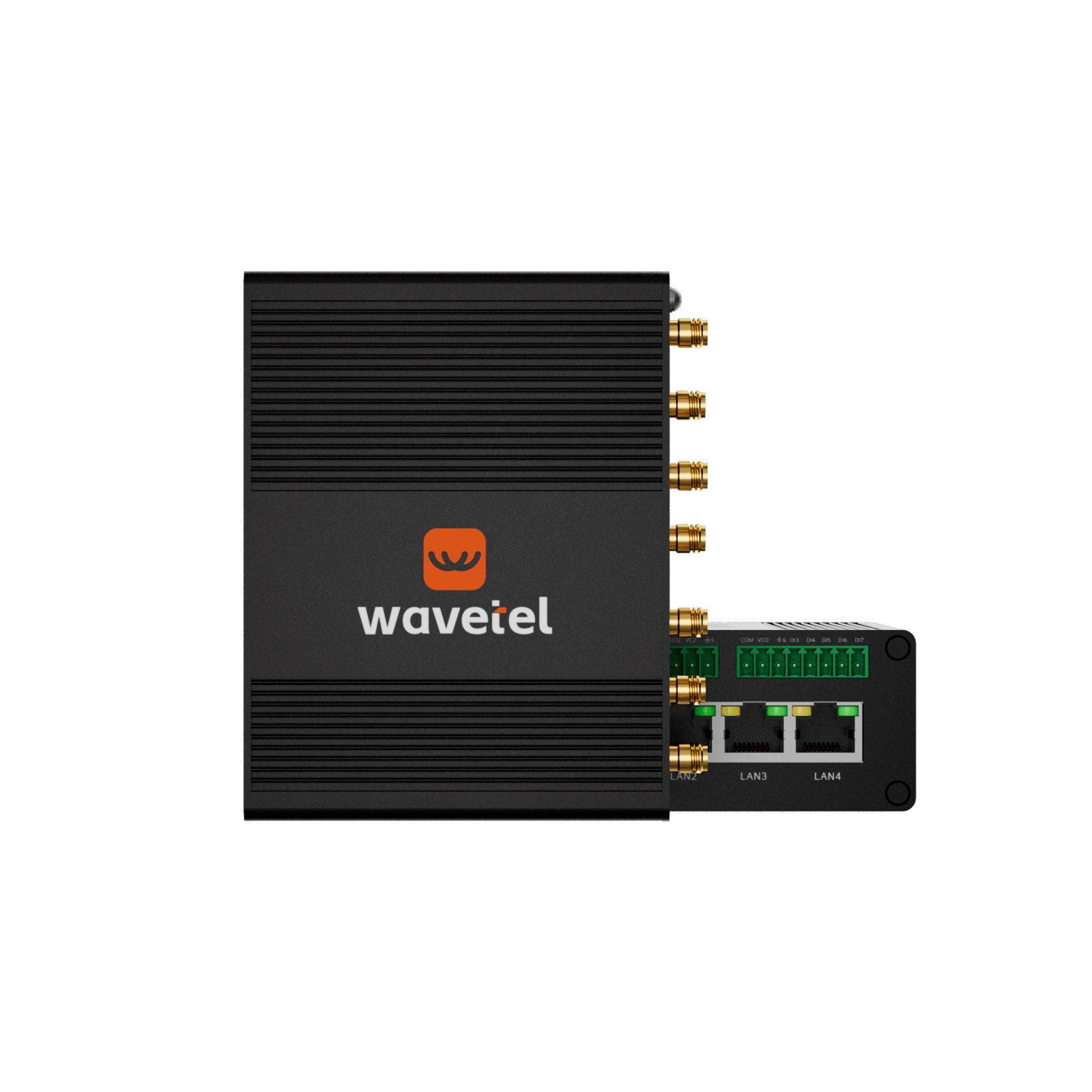 Wavetel IOT Shop - Product Hunt launch logo and brand identity