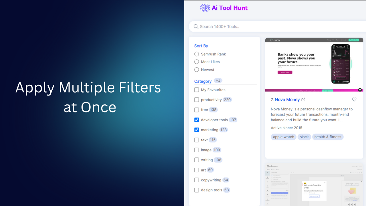 AiToolHunt - 1400+ AI tools & daily AI news - submit your tool media 5