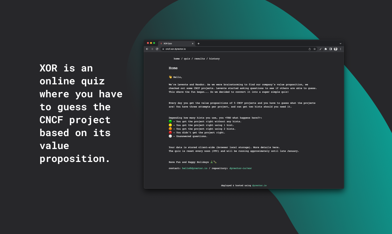 Xor quiz media 1