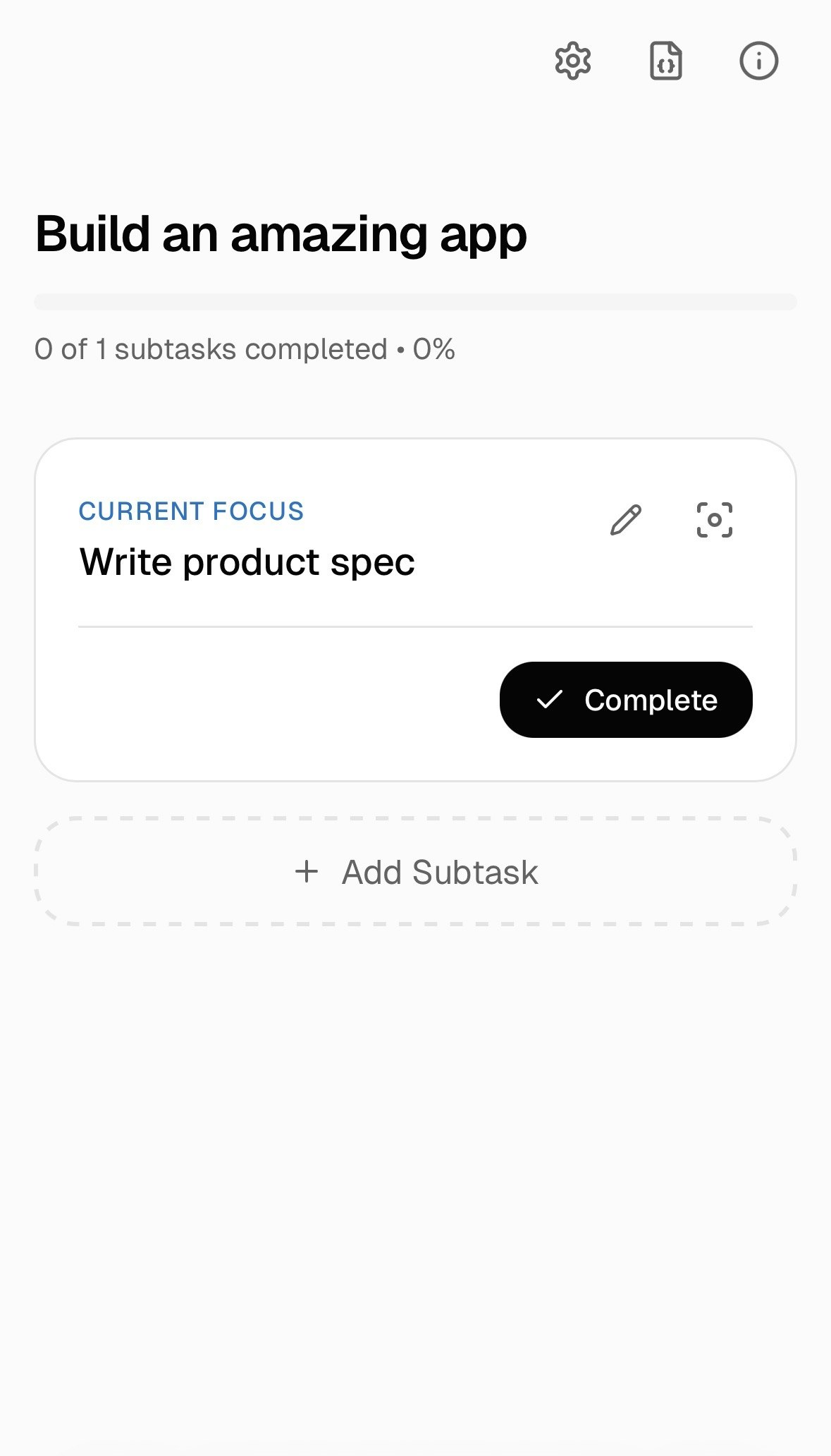 Minimal Goal Tracker gallery image