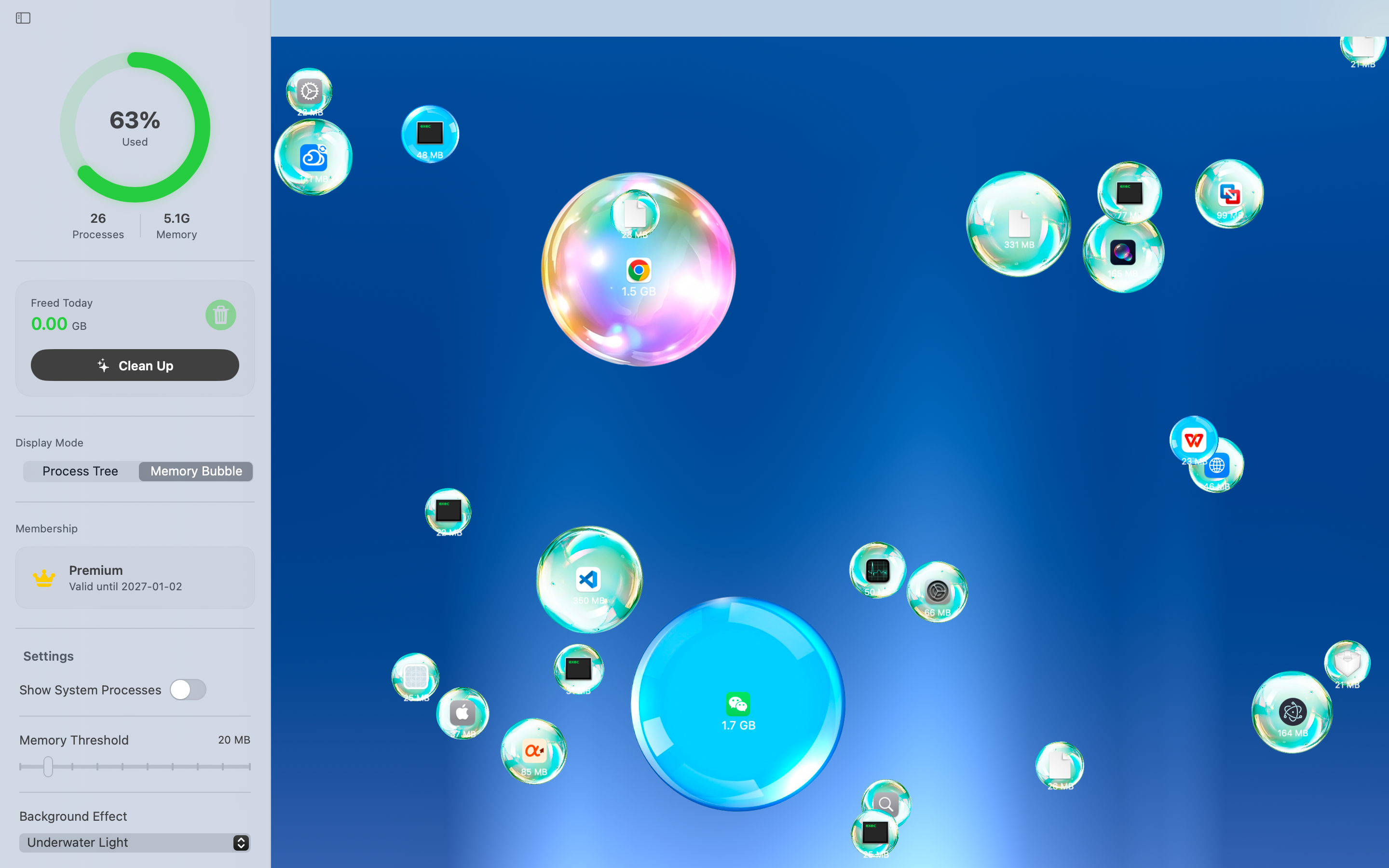 MemoryBubble - Main product screenshot demonstrating key features and user interface
