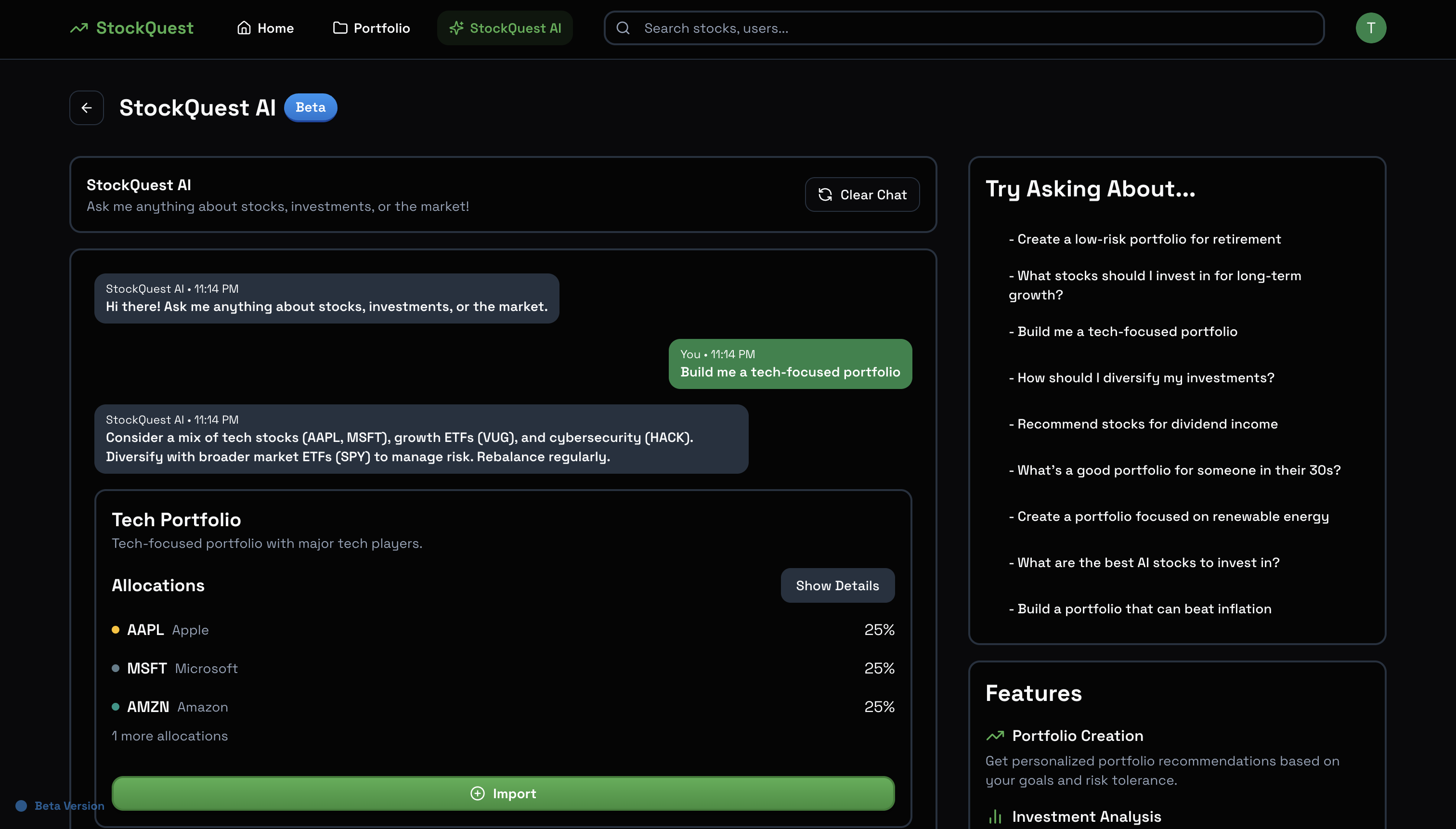 Stockquest - Een gamified backtesting -tool voor uw aandelen. media 6