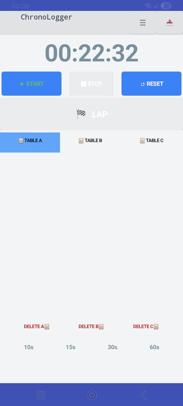 Chronologger - Main product screenshot demonstrating key features and user interface