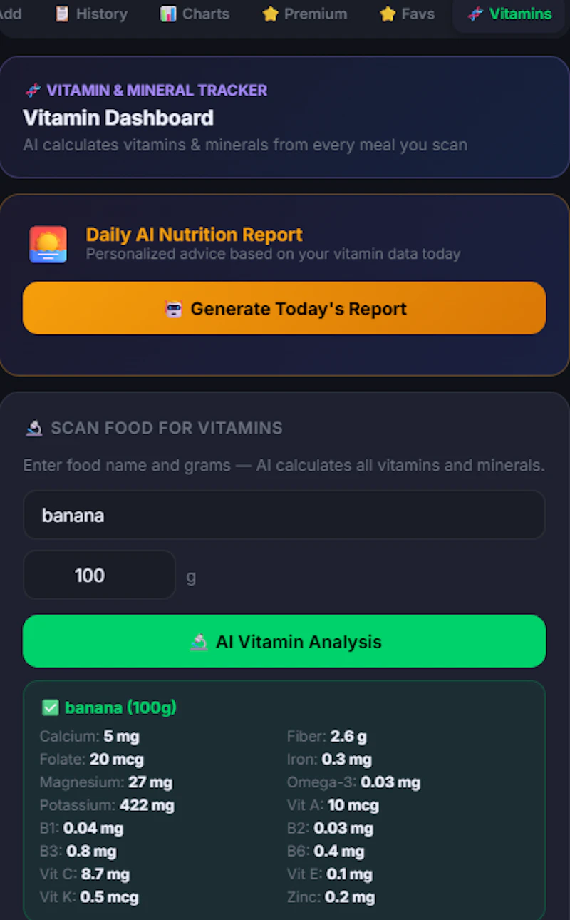 MyAiCalories screenshot 10