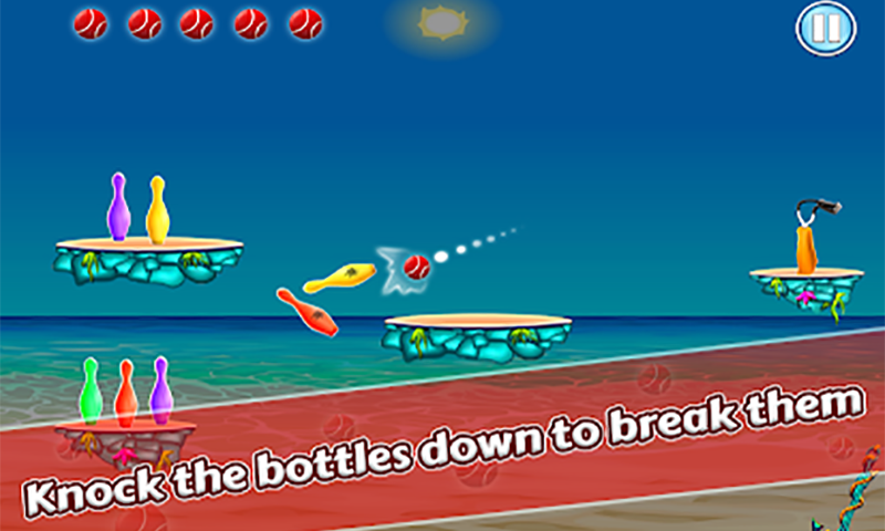 Bottle Shooting Games Knock Down Bottles gallery image