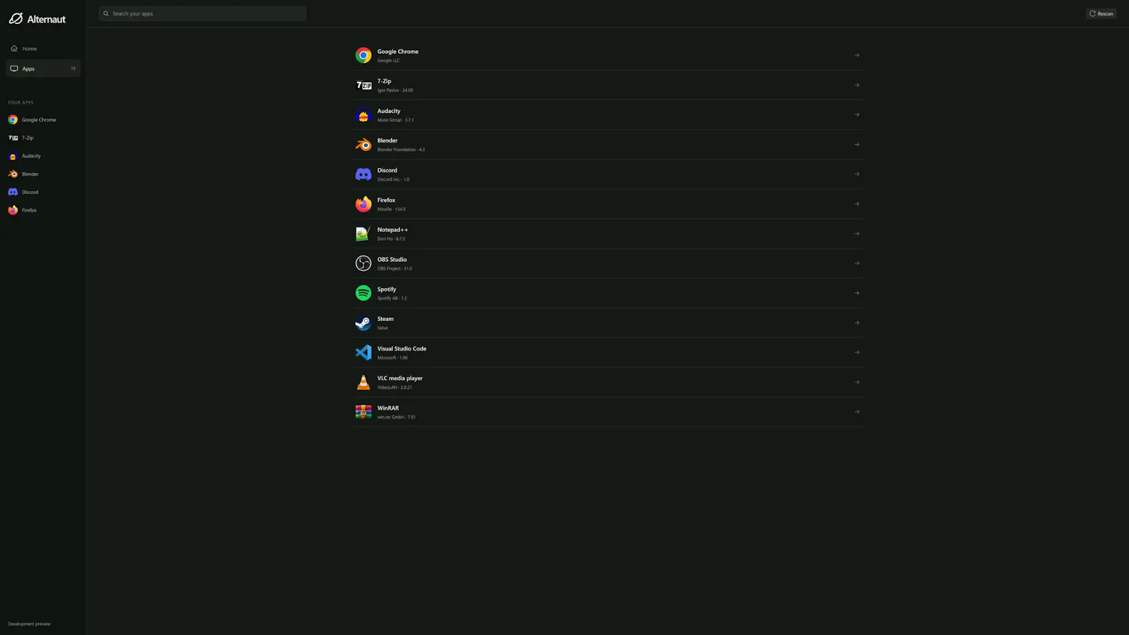 Alternaut screenshot 3