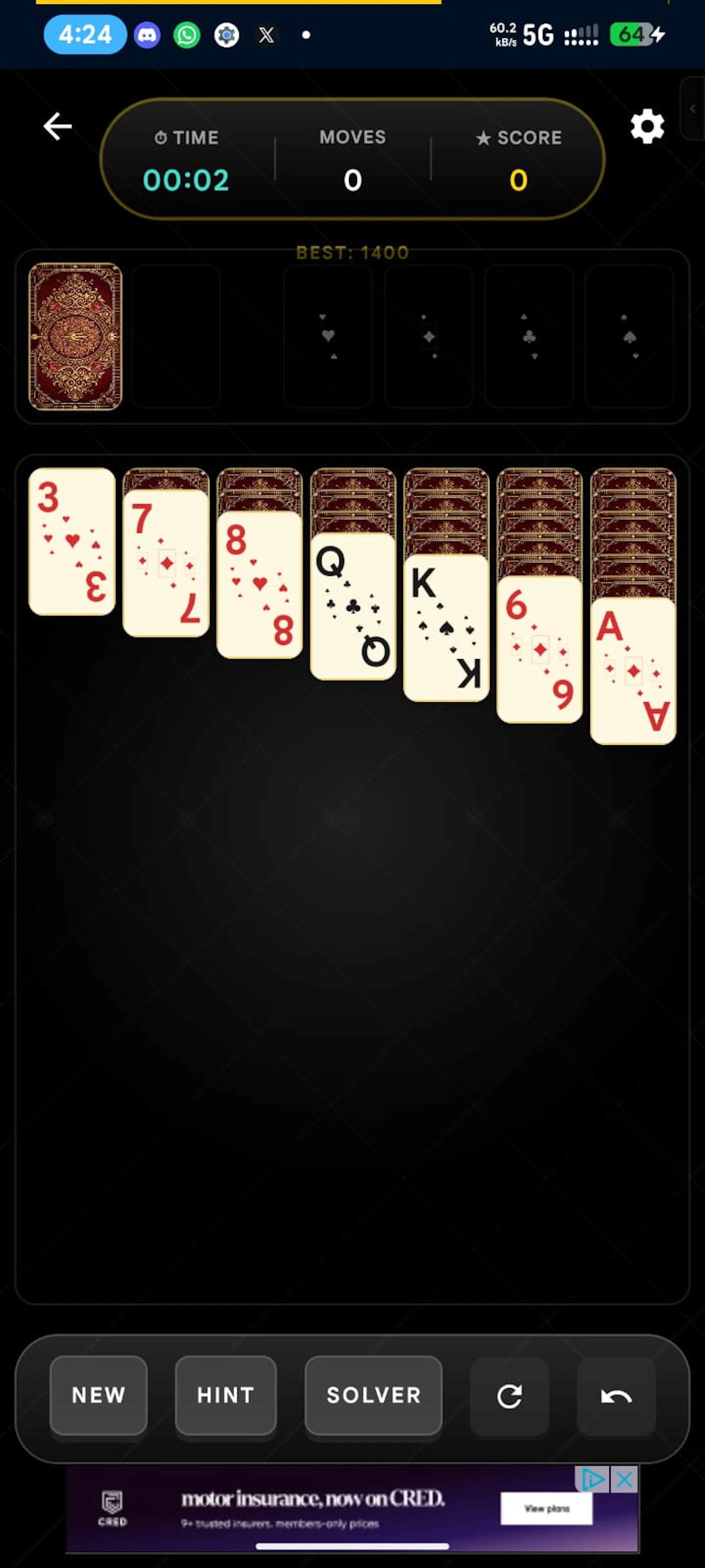 Solitaire - Classic Card Game screenshot 5