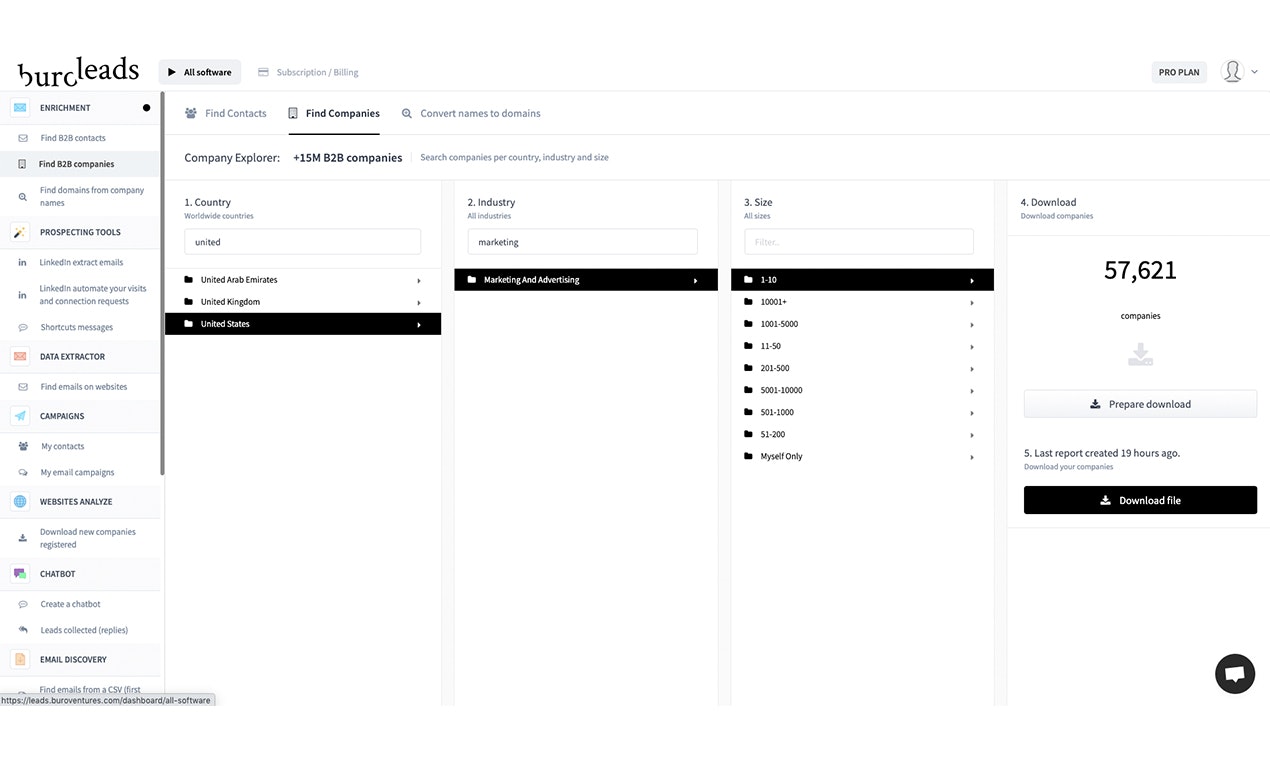 Buro Leads - Lead-gen On Steroids gallery image