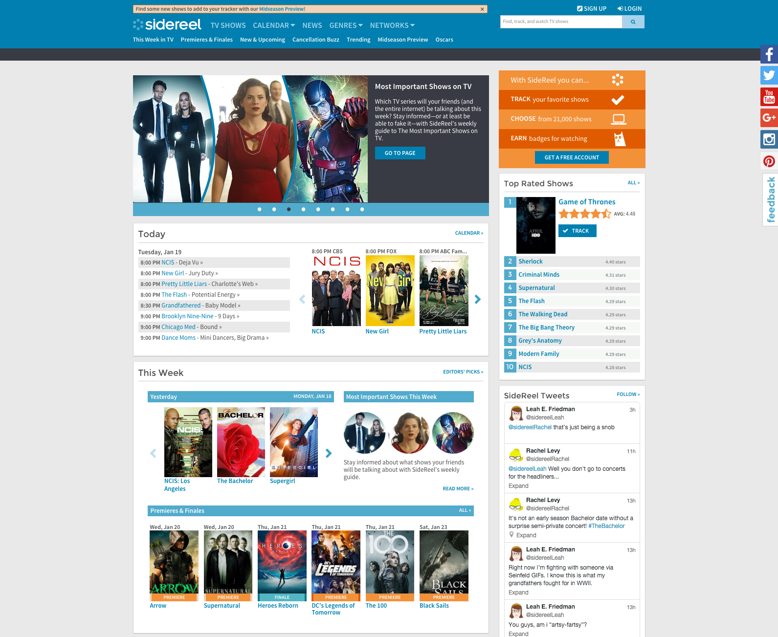 SideReel (Responsive Relaunch) 