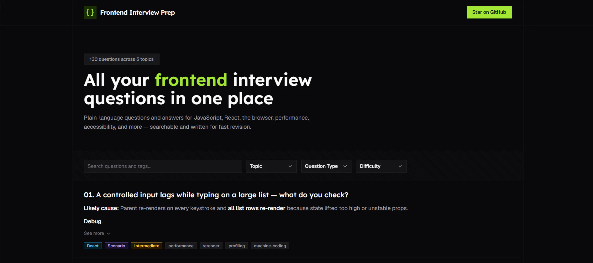 Frontend Interview Prep gallery image