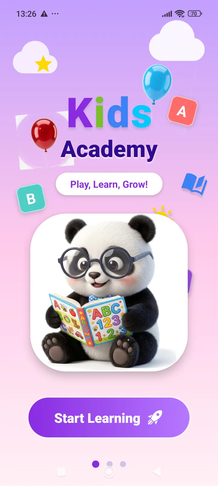 Kids learning app gallery image