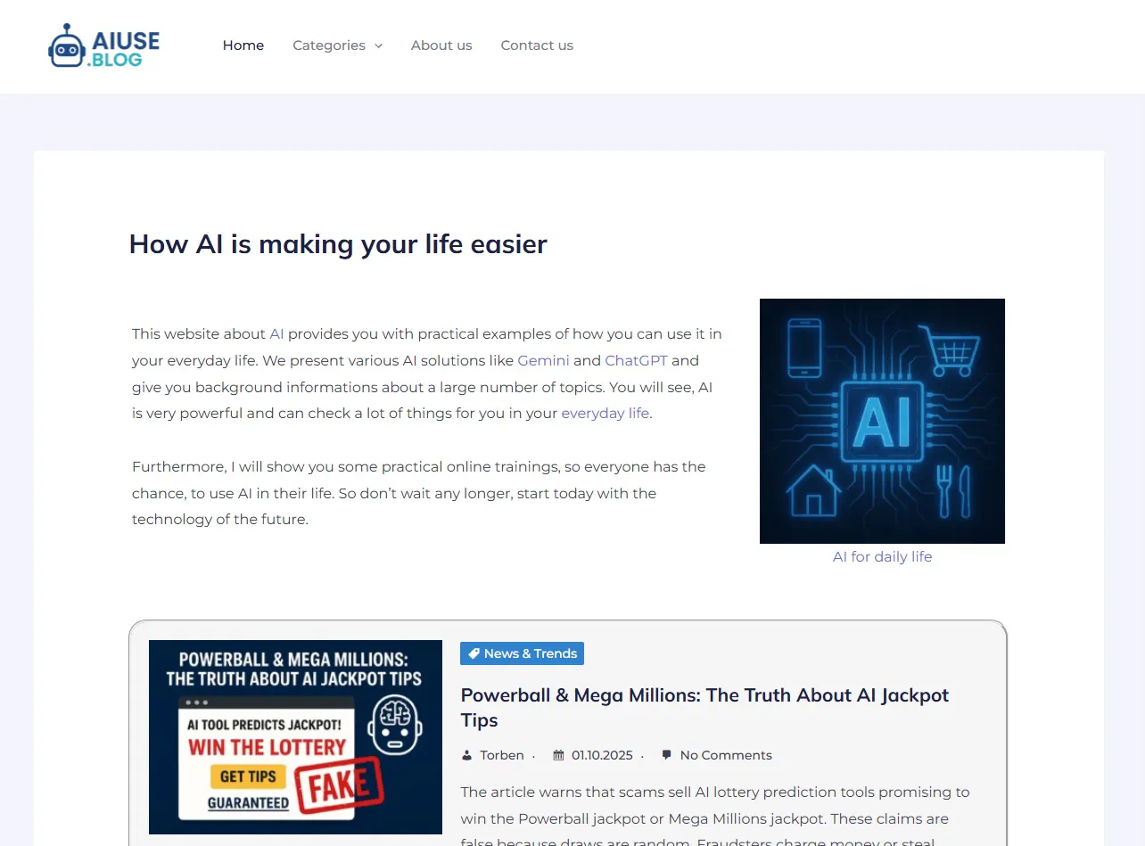 AI in daily life gallery image