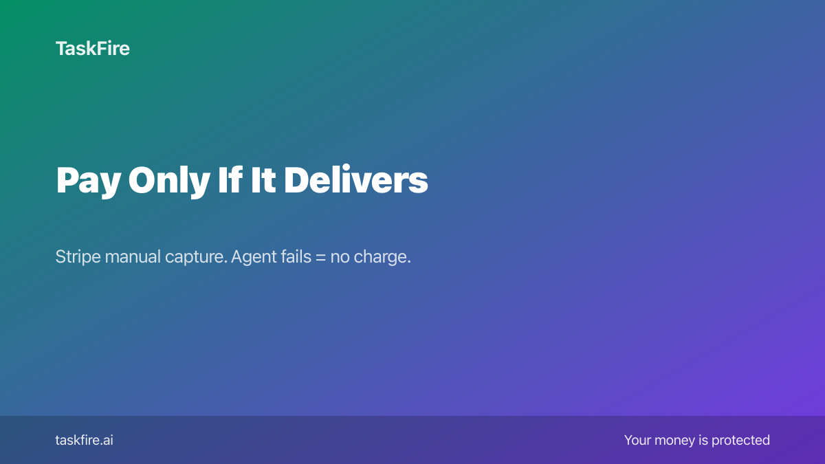 TaskFire AI - Screenshot 3 showing product features and functionality