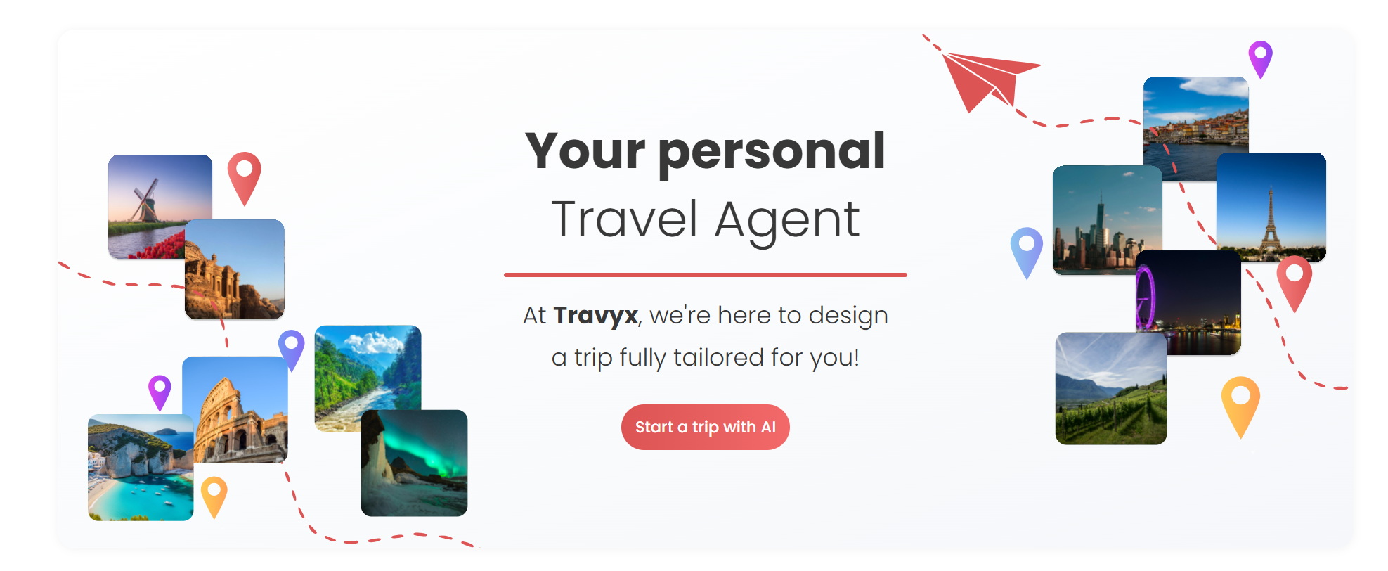 Travix - Pianifica di meno, viaggia di più: il tuo pianificatore di viaggio alimentato dall'intelligenza artificiale media 5
