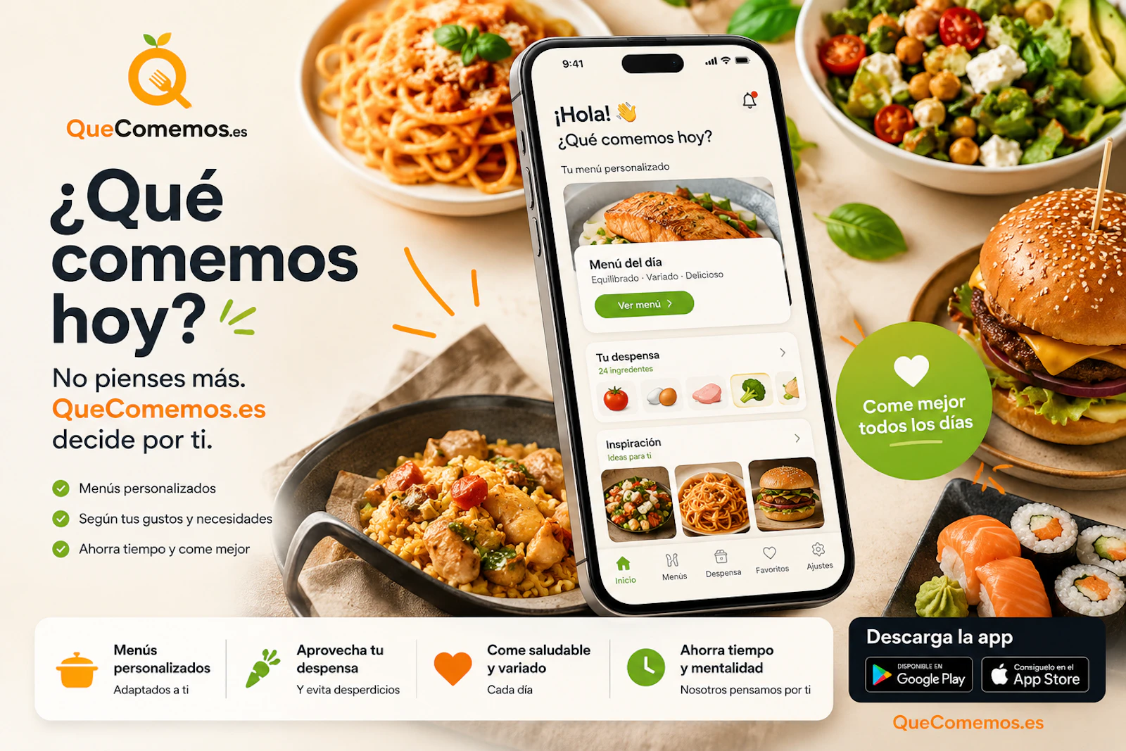 QueComemos screenshot 2