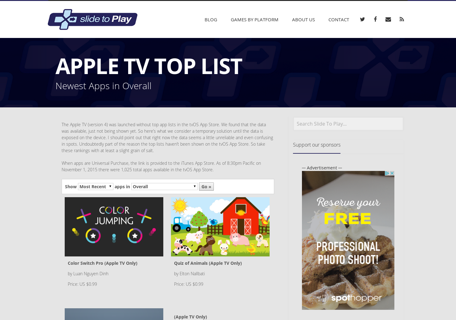 Apple TV Apps Top List gallery image