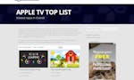 Apple TV Apps Top List image