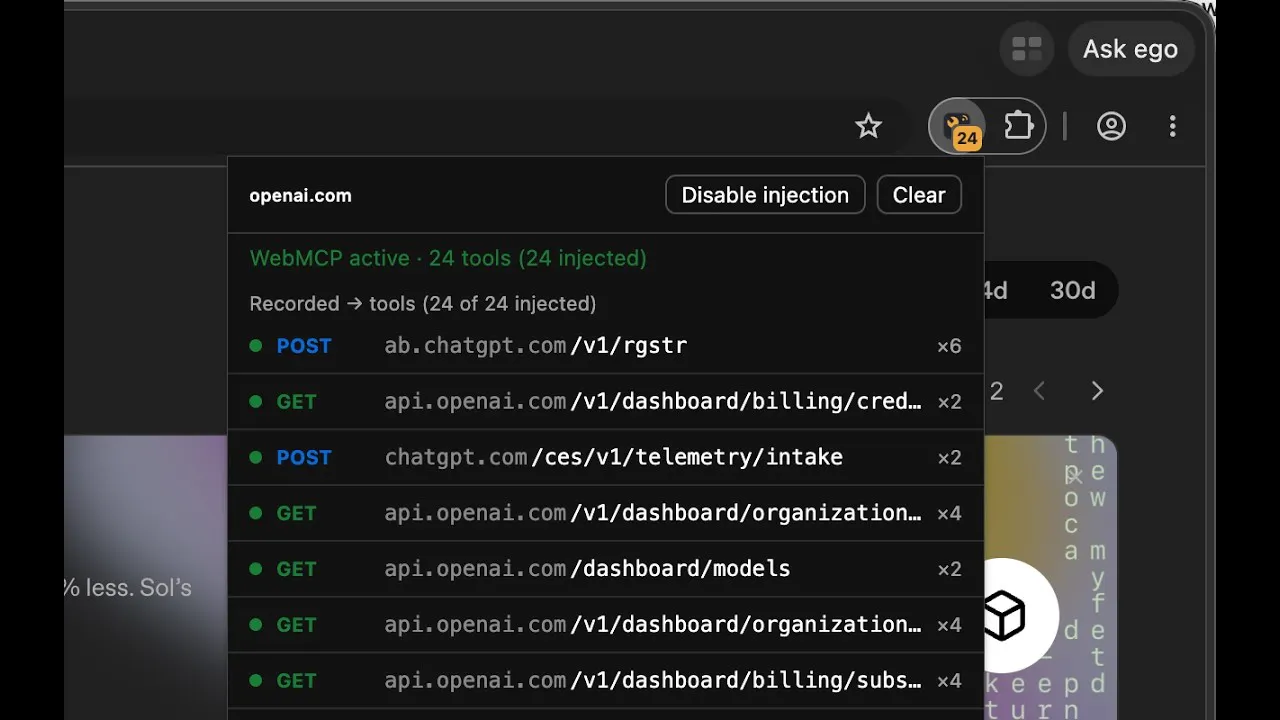 Web2MCP gallery image