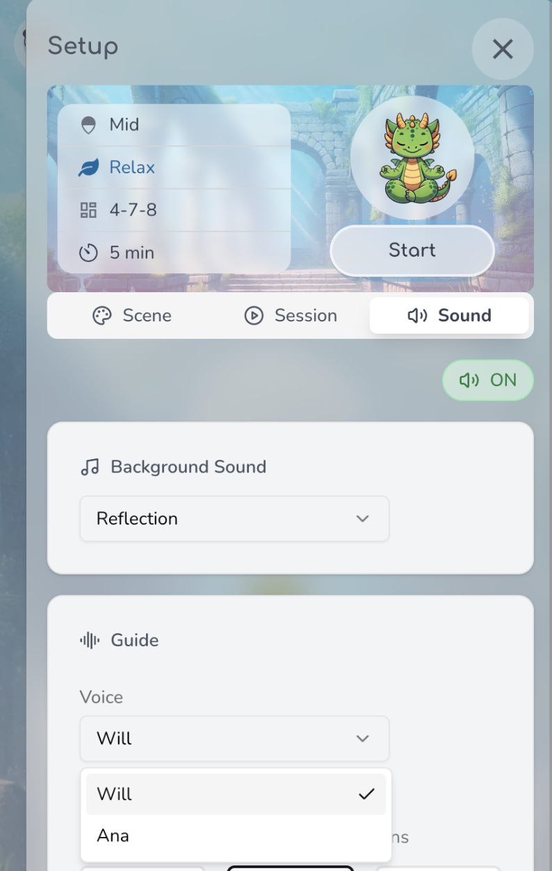 Brizzy - ademhalingsapp - De progressieve web -app maakt mindful ademhaling eenvoudig. media 6