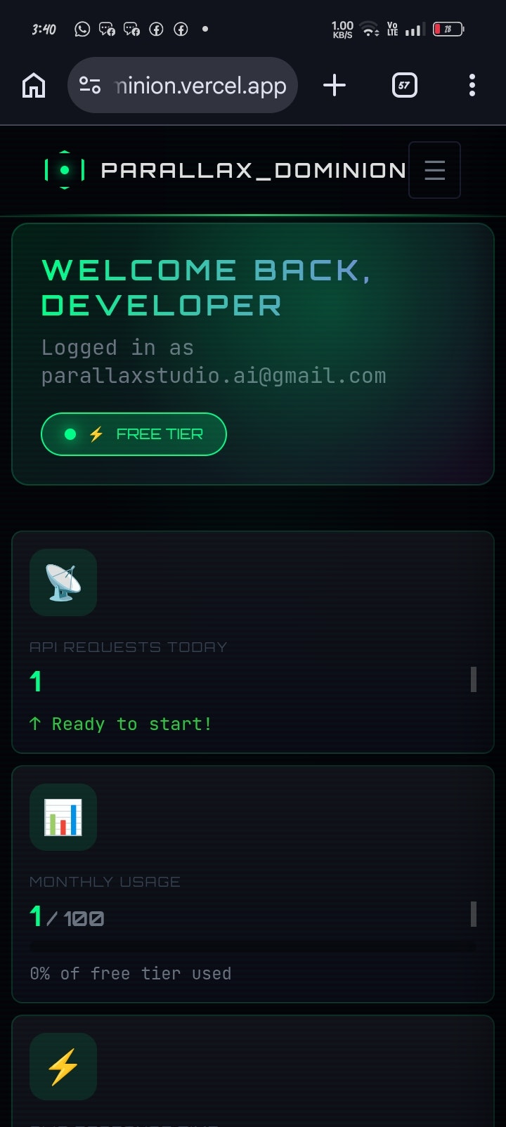 PARALLAX DOMINION gallery image