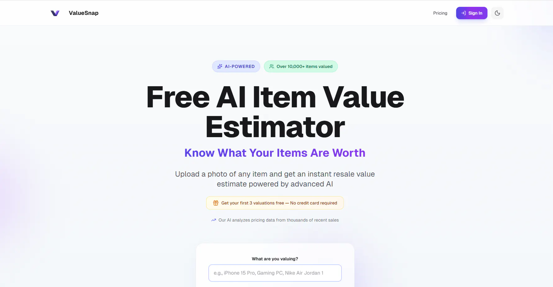 ValueSnap gallery image