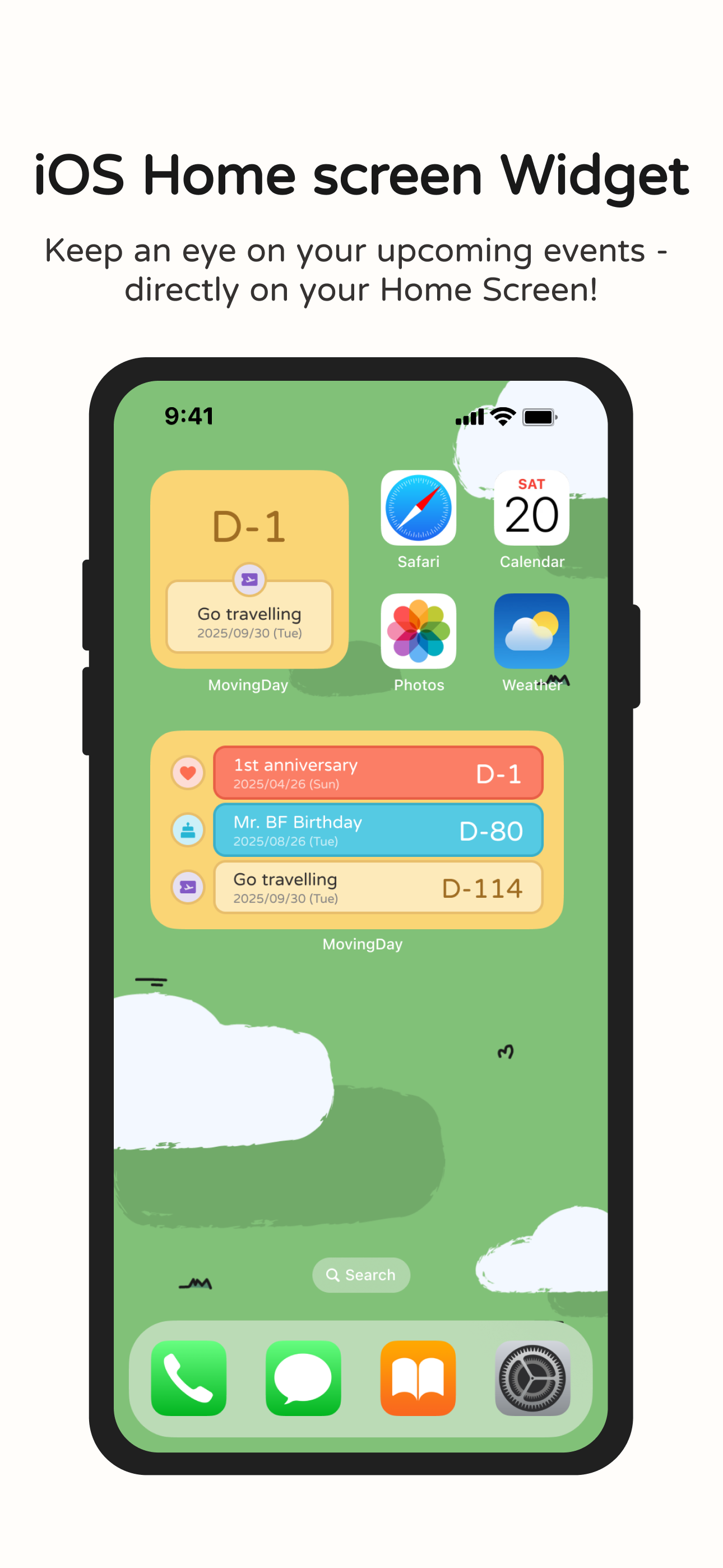 MovingDay - Countdown & Diary App gallery image