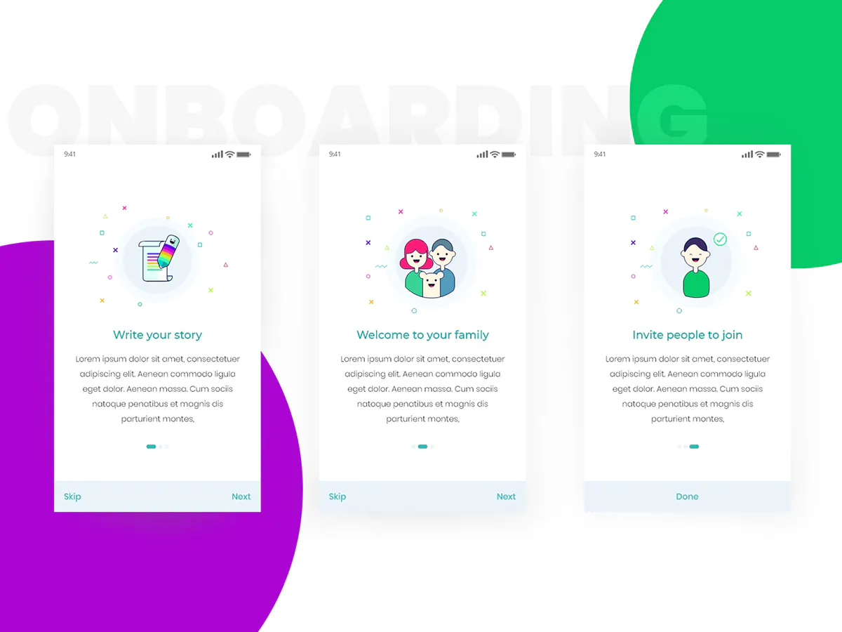 Onboarding App Concept
