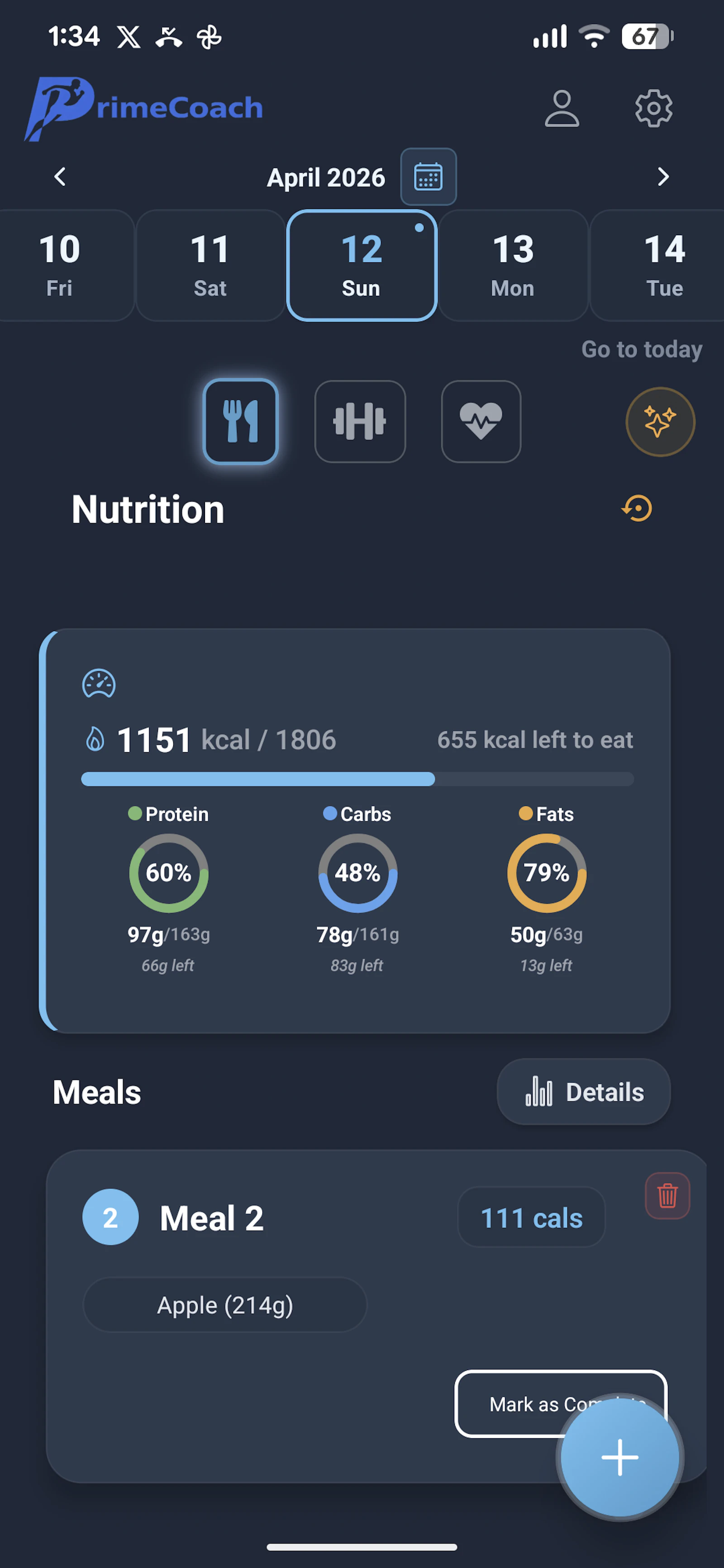 PrimeCoach screenshot 3