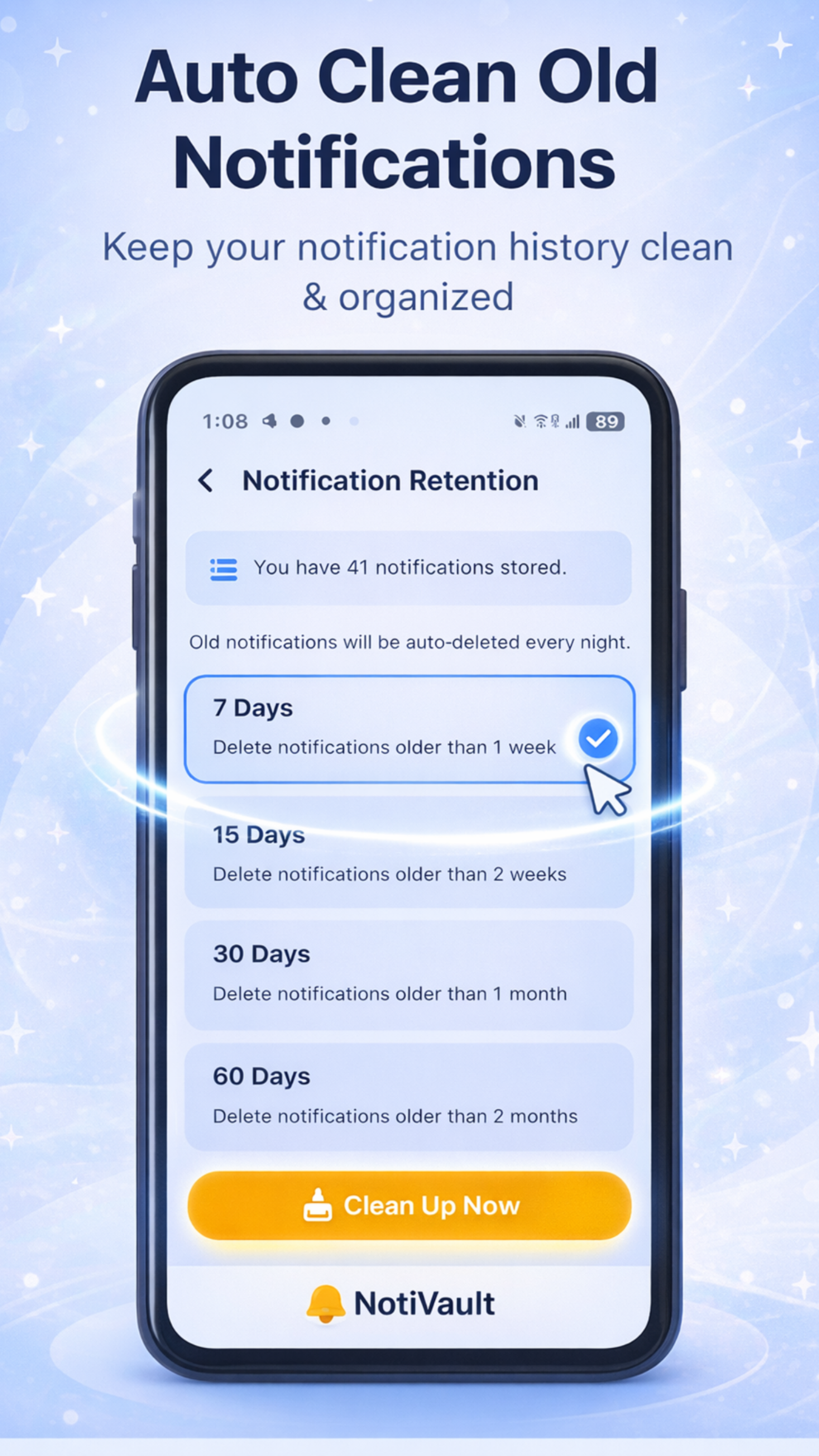 Noti Vault - Notification History App gallery image