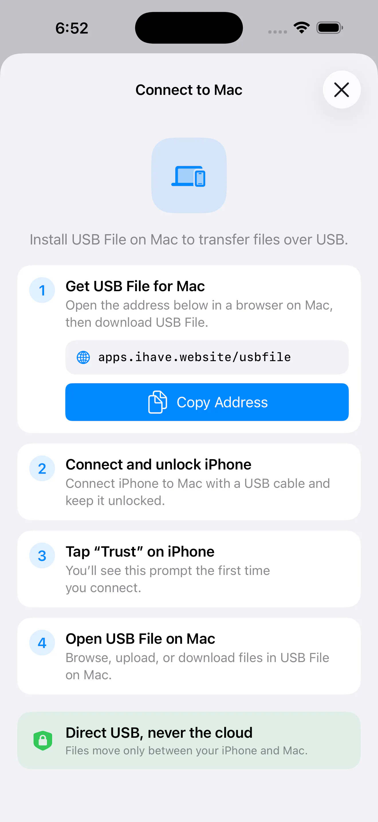 USB File gallery image