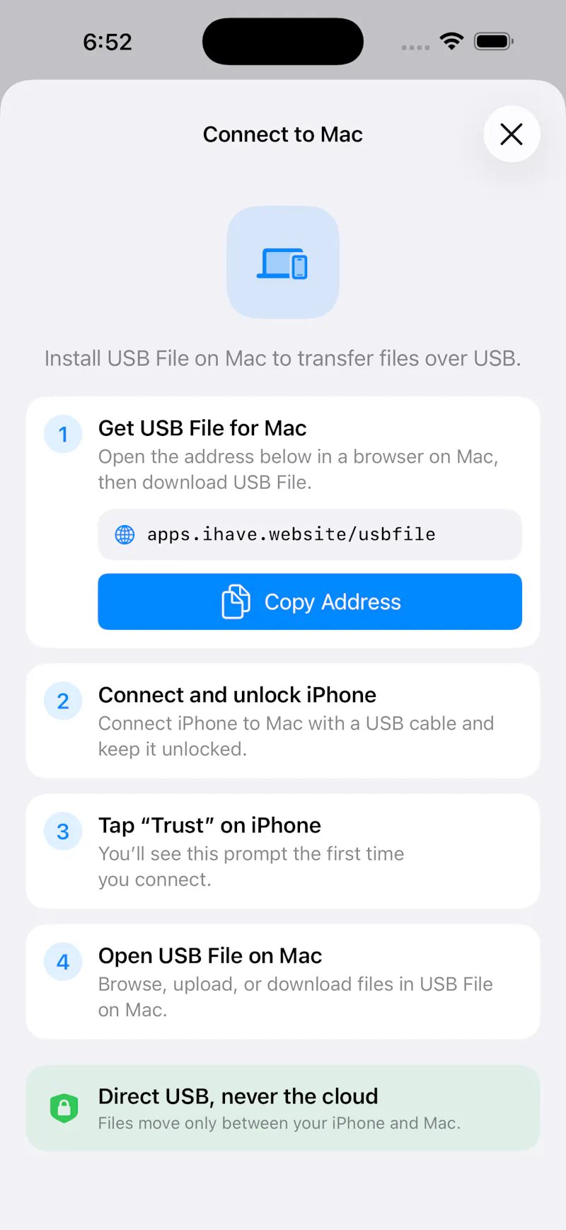 USB File screenshot 2