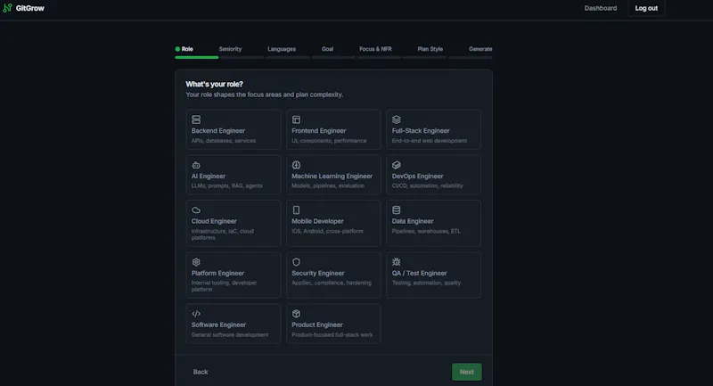 GitGrow screenshot 2